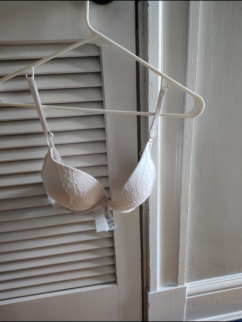 Everyday Lace Push-Up Bra in White